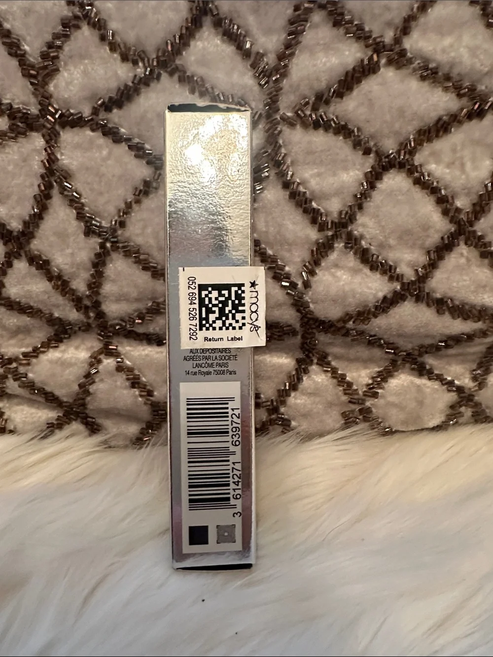 Lancôme L’absolu Gloss Sheer mirror shine pearly color lip gloss 212 cafe créme